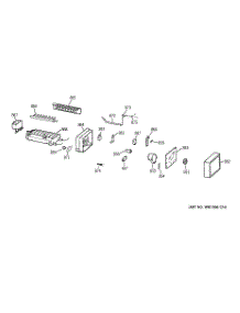 07 - Ice Maker parts for Ge Refrigerator STS18ZCNDRWW from AppliancePartsPros.com