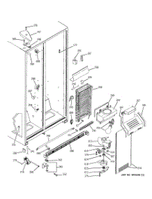 03 - Freezer Section parts for Ge Refrigerator GSS25SGPASS from AppliancePartsPros.com