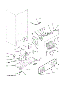 05 - Unit Parts parts for Ge Refrigerator GBS18HBMCCC from AppliancePartsPros.com