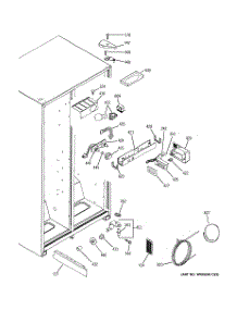 06 - Fresh Food Section parts for Ge Refrigerator GSG20IEPAFBB from AppliancePartsPros.com