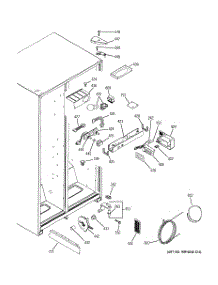 06 - Fresh Food Section parts for Ge Refrigerator GSA22KEPAFWW from AppliancePartsPros.com
