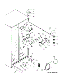 06 - Fresh Food Section parts for Ge Refrigerator SSS25KFPAWW from AppliancePartsPros.com