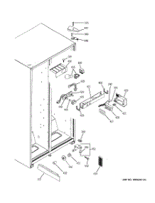 05 - Fresh Food Section parts for Ge Refrigerator GST20DBPAWW from AppliancePartsPros.com