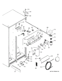 06 - Fresh Food Section parts for Ge Refrigerator GSH22VGPACC from AppliancePartsPros.com