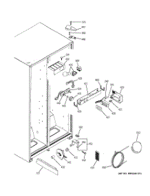06 - Fresh Food Section parts for Ge Refrigerator GSS20IEPAWH from AppliancePartsPros.com