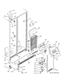 03 - Freezer Section parts for Ge Refrigerator GSS20IEPACC from AppliancePartsPros.com