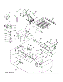 05 - Ice Maker & Dispenser parts for Ge Refrigerator GSS22JFPACC from AppliancePartsPros.com