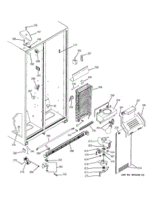 03 - Freezer Section parts for Ge Refrigerator GST22IBPACC from AppliancePartsPros.com