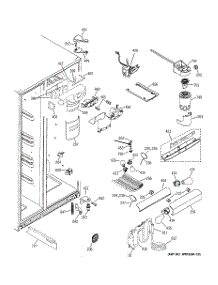 07 - Fresh Food Section parts for Ge Refrigerator ESS25LSPABS from AppliancePartsPros.com