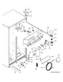 06 - Fresh Food Section parts for Ge Refrigerator GSS22UFPABB from AppliancePartsPros.com