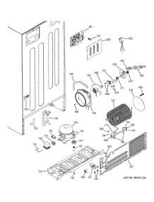 08 - Sealed System & Mother Board parts for Ge Refrigerator GTH22SBNARBS from AppliancePartsPros.com