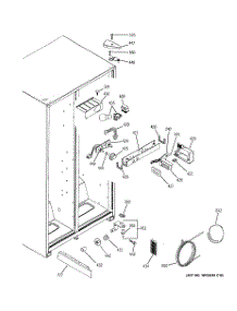 06 - Fresh Food Section parts for Ge Refrigerator GST20IEPAWW from AppliancePartsPros.com