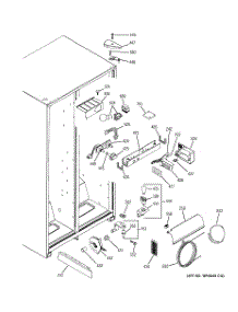 06 - Fresh Food Section parts for Ge Refrigerator GST22JEPACC from AppliancePartsPros.com