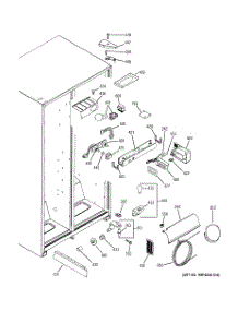 06 - Fresh Food Section parts for Ge Refrigerator GSG25MIPAFWW from AppliancePartsPros.com