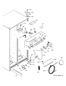 06 - Fresh Food Section parts for Ge Refrigerator PSA22MIPAFWW from AppliancePartsPros.com