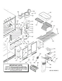 03 - Freezer Section parts for Ge Refrigerator PTG25SBMARBS from AppliancePartsPros.com