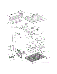 03 - Unit Parts parts for Ge Refrigerator GTT16HBMFRWW from AppliancePartsPros.com
