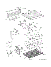 03 - Unit Parts parts for Ge Refrigerator GTH15BBMDLWW from AppliancePartsPros.com