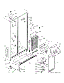 03 - Freezer Section parts for Ge Refrigerator GSZ25SGMABS from AppliancePartsPros.com