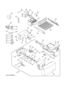 05 - Ice Maker & Dispenser parts for Ge Refrigerator GSZ25SGMABS from AppliancePartsPros.com