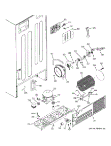 08 - Sealed System & Mother Board parts for Ge Refrigerator GTG25DBMARWW from AppliancePartsPros.com