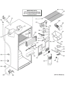02 - Freezer Section parts for Ge Refrigerator GTS18KCMDRCC from AppliancePartsPros.com