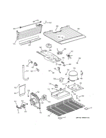03 - Unit Parts parts for Ge Refrigerator GTR17BBMFRCC from AppliancePartsPros.com