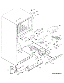 04 - Fresh Food Section parts for Ge Refrigerator GTS18WCMDRWW from AppliancePartsPros.com