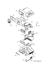10 - Custom Cool parts for Ge Refrigerator PCG23NHMFFWW from AppliancePartsPros.com
