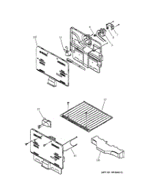 03 - Case Parts parts for Ge Refrigerator GTS10AAMARWW from AppliancePartsPros.com