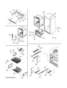 03 - Case Parts parts for Ge Refrigerator PDS22LBNACC from AppliancePartsPros.com