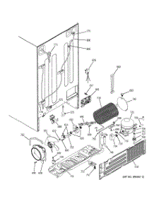 09 - Sealed System & Mother Board parts for Ge Refrigerator GSS25XGNABB from AppliancePartsPros.com