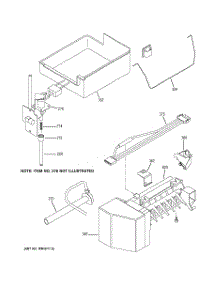 07 - Ice Maker parts for Ge Refrigerator PDS22LBNAWW from AppliancePartsPros.com