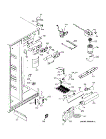 07 - Fresh Food Section parts for Ge Refrigerator GSS25RGMFWW from AppliancePartsPros.com