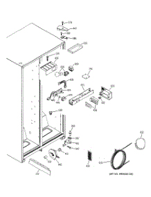 09 - Fresh Food Section parts for Ge Refrigerator GSG22KEMDFBB from AppliancePartsPros.com