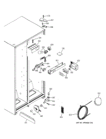 09 - Fresh Food Section parts for Ge Refrigerator GSS20IEMDWH from AppliancePartsPros.com