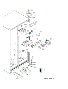 07 - Fresh Food Section parts for Ge Refrigerator GSG22KBMDFBB from AppliancePartsPros.com