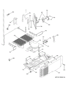 06 - Unit Parts parts for Ge Refrigerator GTS19ZCMCRCC from AppliancePartsPros.com