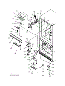 06 - Controls, Switches & Lights parts for Ge Refrigerator TCX22ZASBRAD from AppliancePartsPros.com