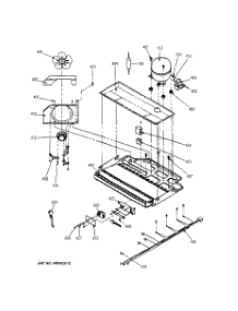 08 - Compressor Compartment parts for Ge Refrigerator TCX22ZASBRAD from AppliancePartsPros.com
