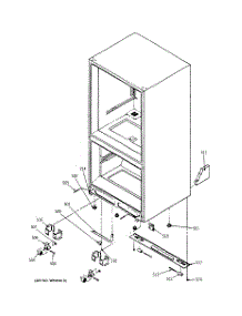 09 - Rollers & Miscellaneous Cabinets parts for Ge Refrigerator TCX22ZASBRAD from AppliancePartsPros.com