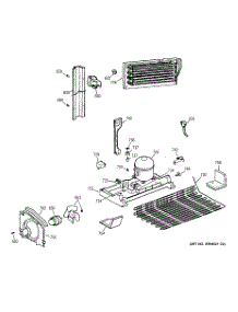 06 - Unit Parts parts for Ge Refrigerator TBC19PASMRWW from AppliancePartsPros.com