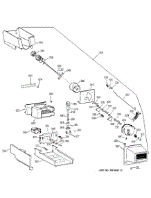 06 - Ice Bucket parts for Ge Refrigerator PTI22SFMARBS from AppliancePartsPros.com