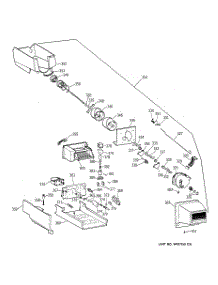 06 - Ice Bucket parts for Ge Refrigerator TBX22PCXCLBB from AppliancePartsPros.com