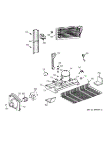 06 - Unit Parts parts for Ge Refrigerator TBX25PASJRWW from AppliancePartsPros.com