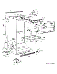 04 - Cabinet parts for Ge Refrigerator TBE25PCTHRWW from AppliancePartsPros.com