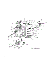 02 - Dispenser parts for Ge Refrigerator TBE22PCSRLAA from AppliancePartsPros.com
