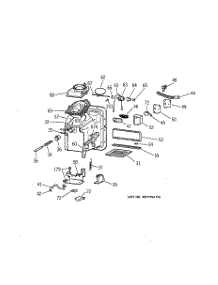 02 - Dispenser parts for Ge Refrigerator TBE22PCSMRWW from AppliancePartsPros.com