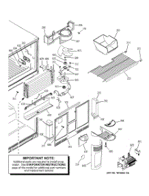 03 - Freezer Section parts for Ge Refrigerator GTS22ICMBRCC from AppliancePartsPros.com