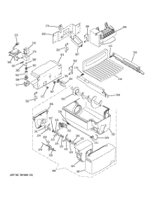 07 - Ice Maker & Dispenser parts for Ge Refrigerator PSS29NGNACC from AppliancePartsPros.com